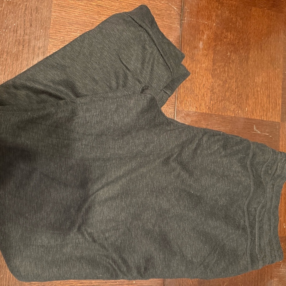 Black Sherpa lined Lounge Pants